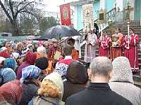 Крестный ход в Благовещение Пресвятой Богородицы  2010 - фотогалерея Свято-Никольского собора Русской Православной Церкви в Алматы