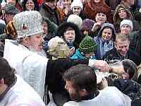 Крещение Господне 2007 - фотогалерея Свято-Никольского собора Русской Православной Церкви в Алматы