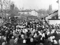 Похороны священноисповедника Николая (Могилевского), 1955 - фотогалерея Свято-Никольского собора Русской Православной Церкви в Алматы