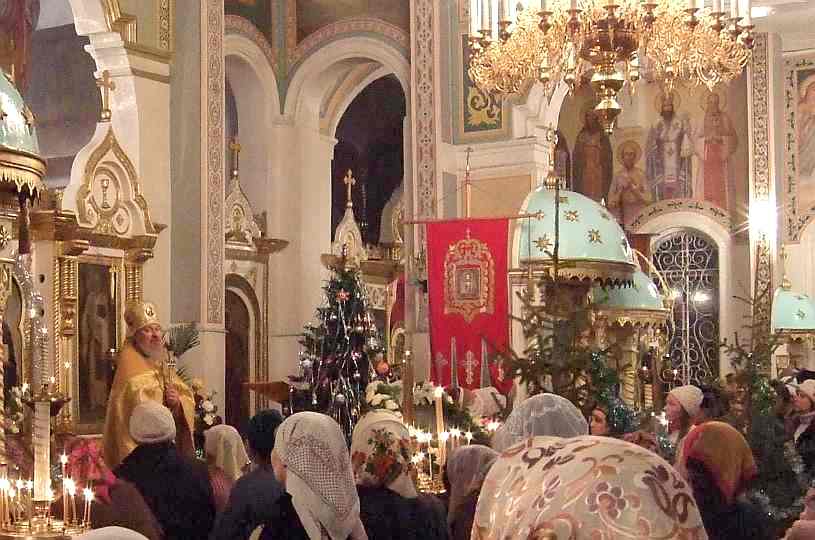 Рождество Христово в Свято-Никольском соборе