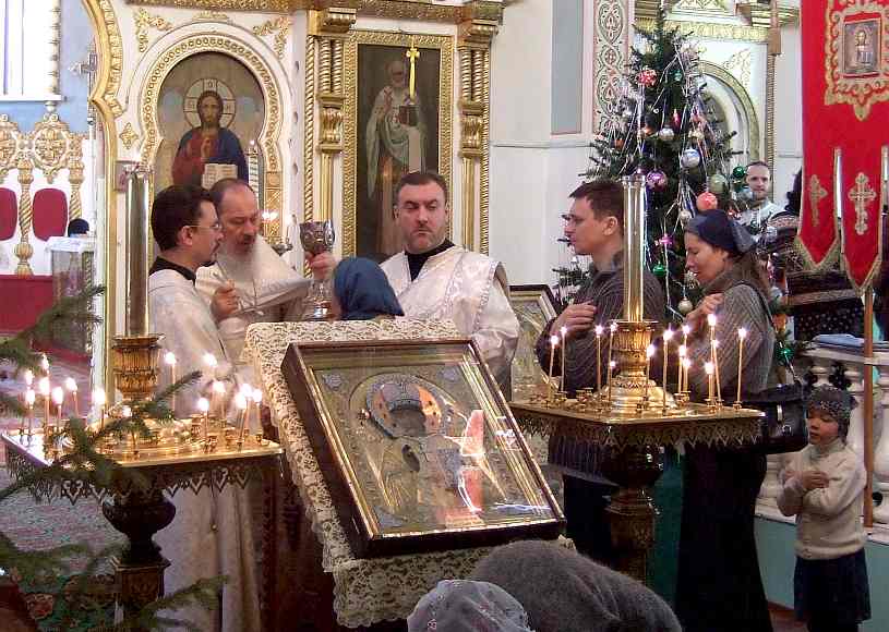 Рождество Христово в Свято-Никольском соборе