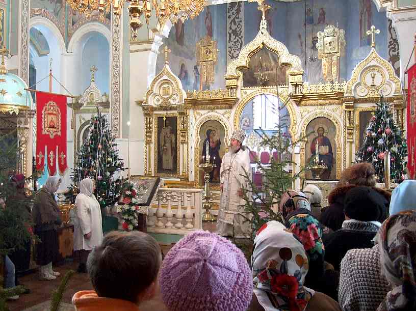 Рождество Христово в Свято-Никольском соборе