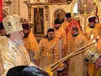 Божественная литургия в День святителя Николая, архиепископа Мир Ликийских, Чудотворца